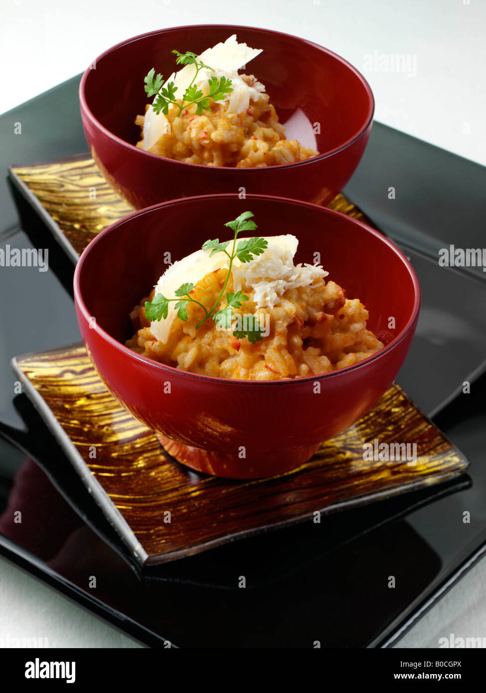 Parmesan curl cooked crabmeat hires stock photography and images Alamy
