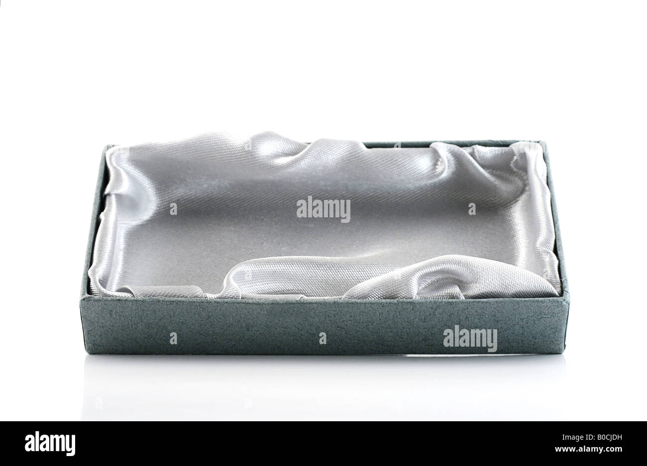 empty gift box isolated on white background Stock Photo - Alamy