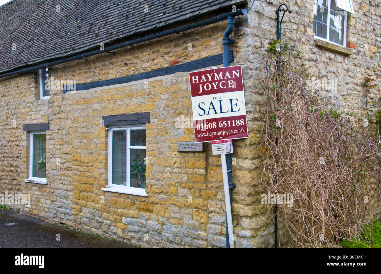 Typical Cotswold Village House For Sale Gloucestershire England Uk