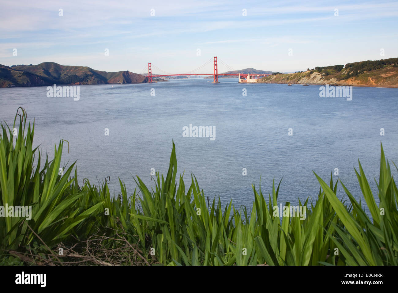 Golden Gate Bridge as seen from Lands End, San Francisco, California