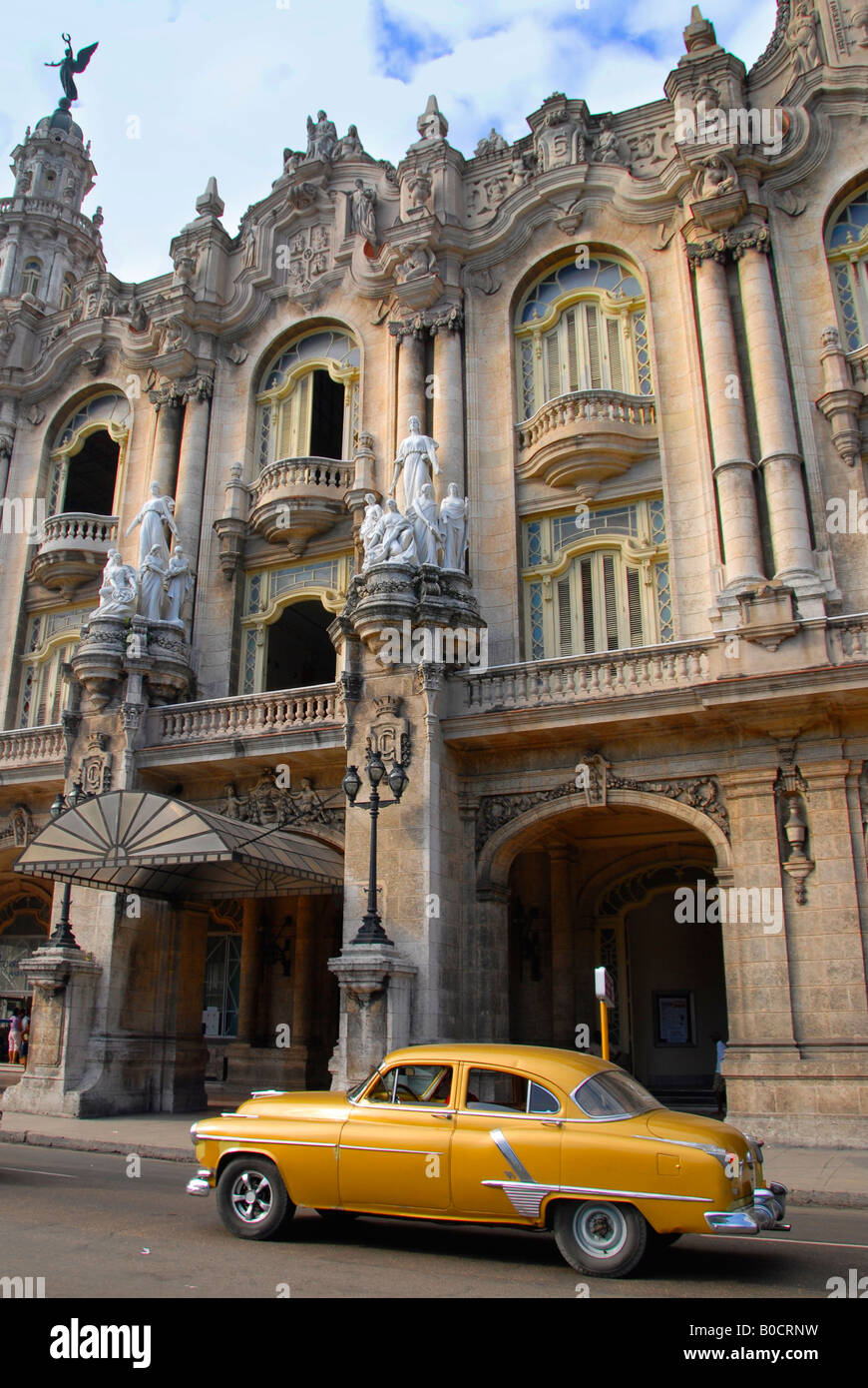 Gran Teatro de la Habana Havana Cuba Stock Photo