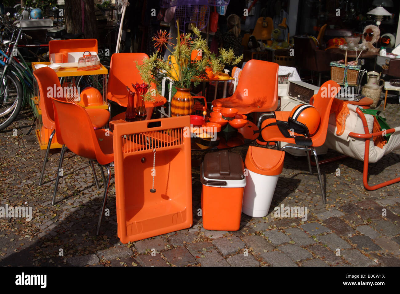 Berlin street furniture hires stock photography and images Alamy