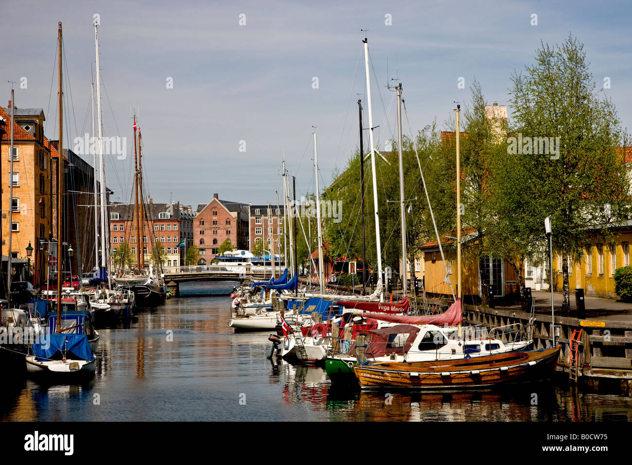 Christianshavns canal Stock Photo