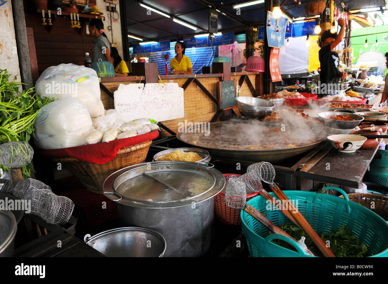 food and travel, chatachuk weekend market , bangkok thailand Stock Photo