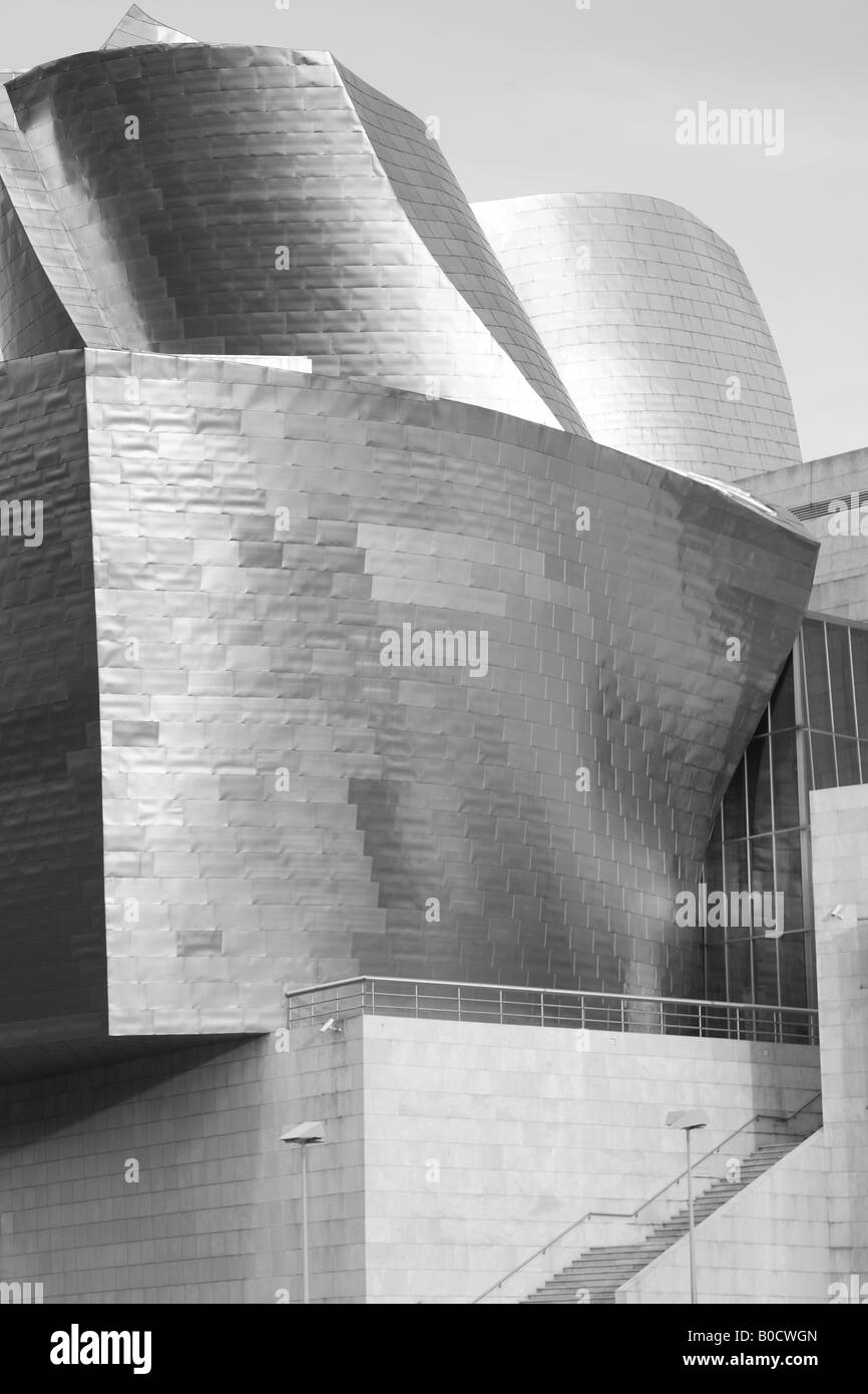 Guggenheim Art Museum, Bilbao, Pais Vasco, Basque Country, Spain Stock Photo