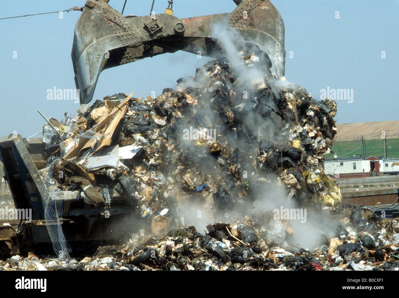 The Fresh Kills landfill in Staten Island in New York Stock Photo Alamy