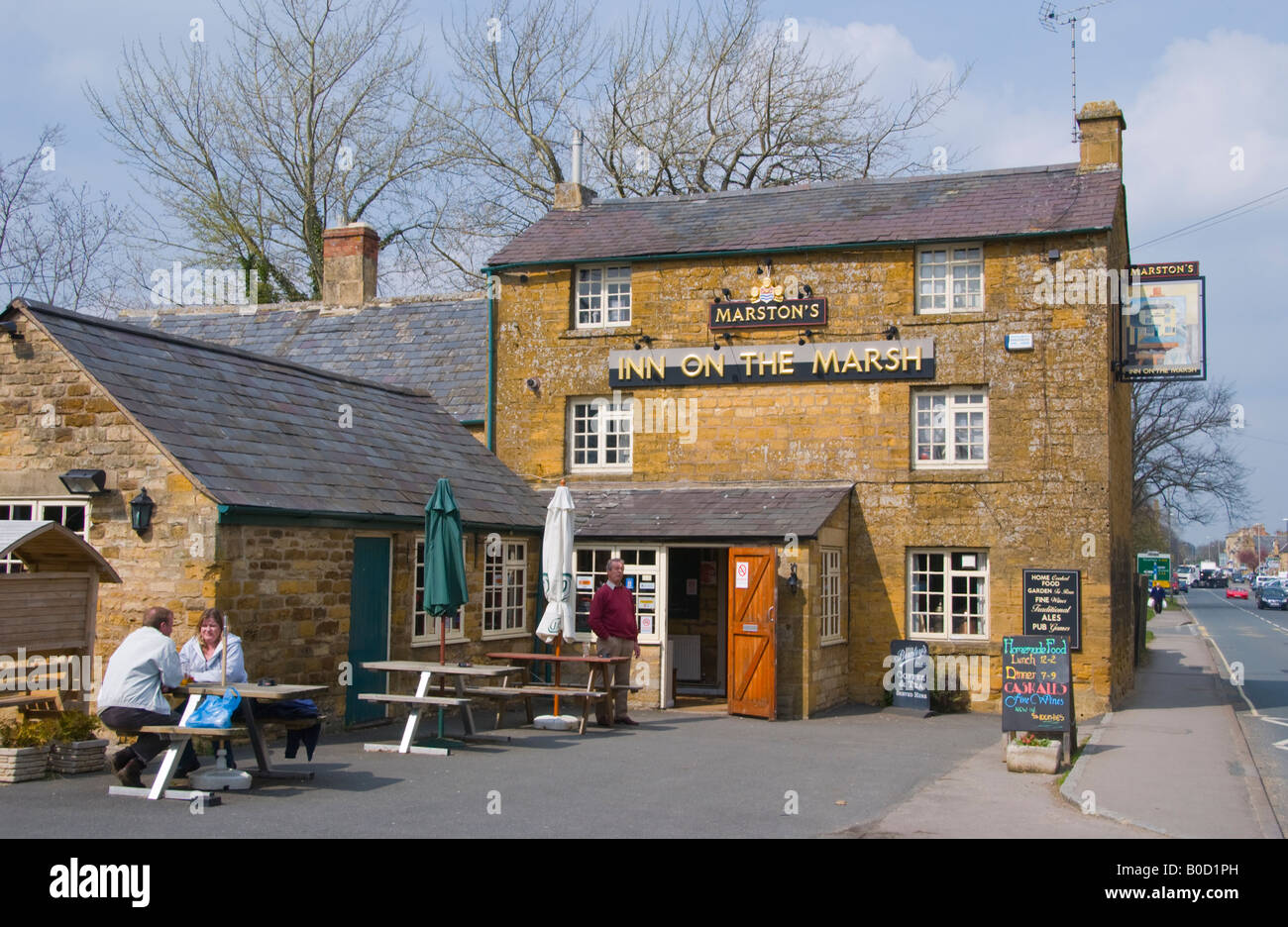 Inn on the Marsh public house in Moreton in Marsh Cotswolds