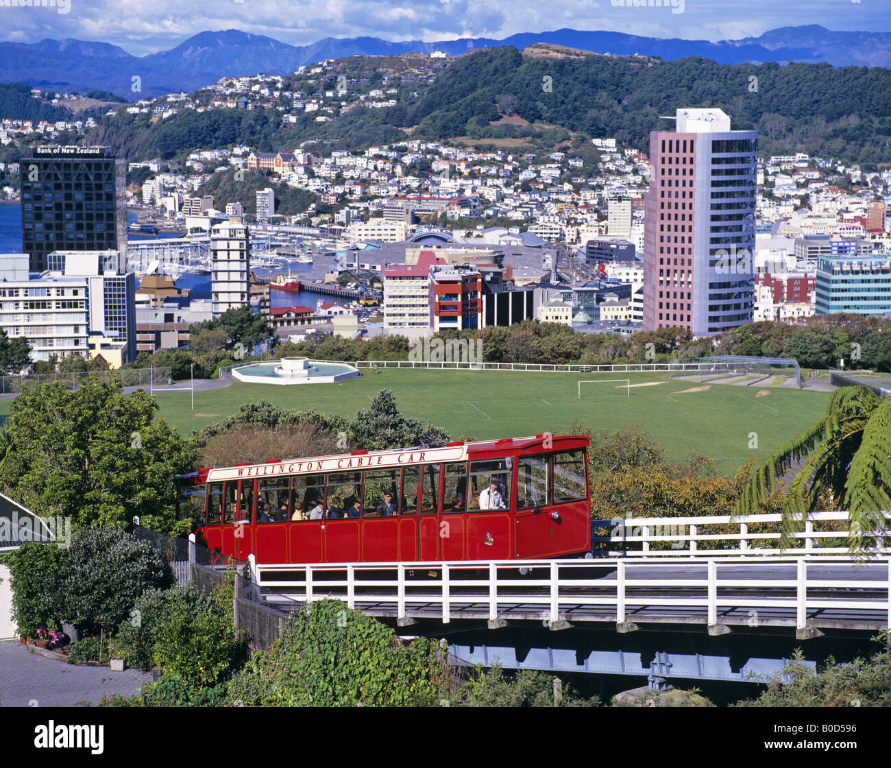 The Wellington Cable Car Wellington New Zealand Stock Photo Alamy