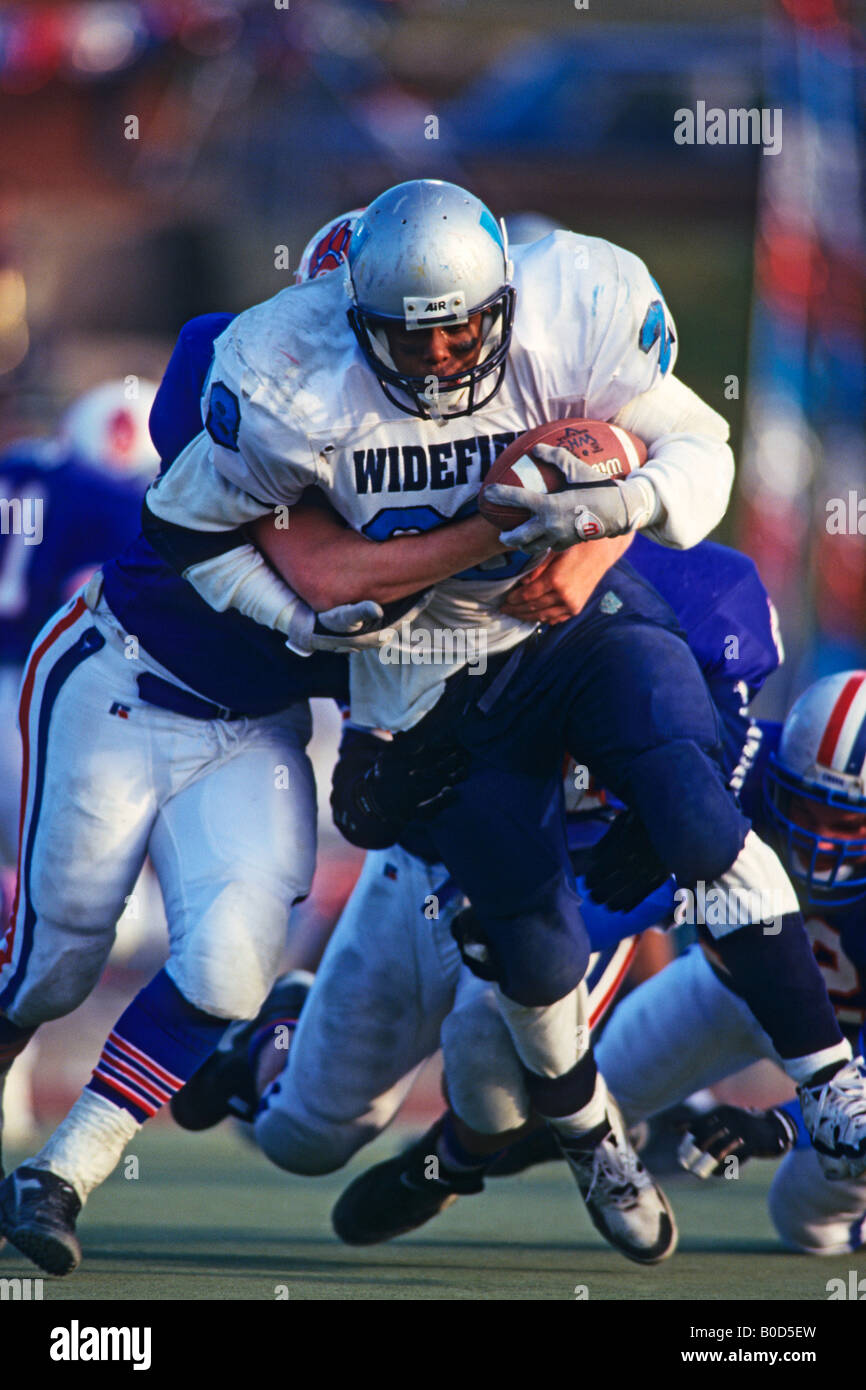 Football players in action Stock Photo Alamy