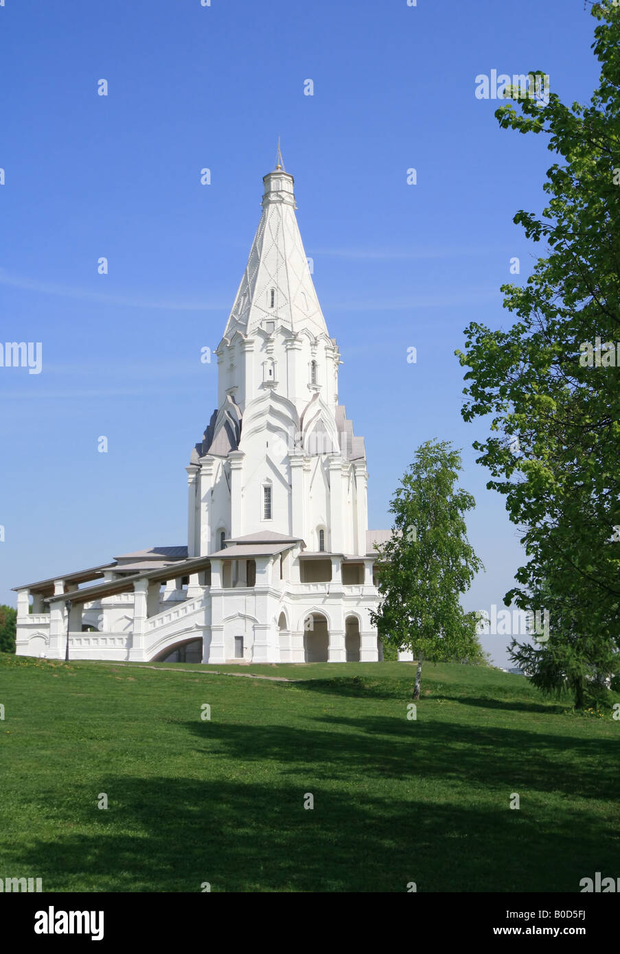 Church of the Ascension (Kolomenskoye, Moscow, Russia) Stock Photo