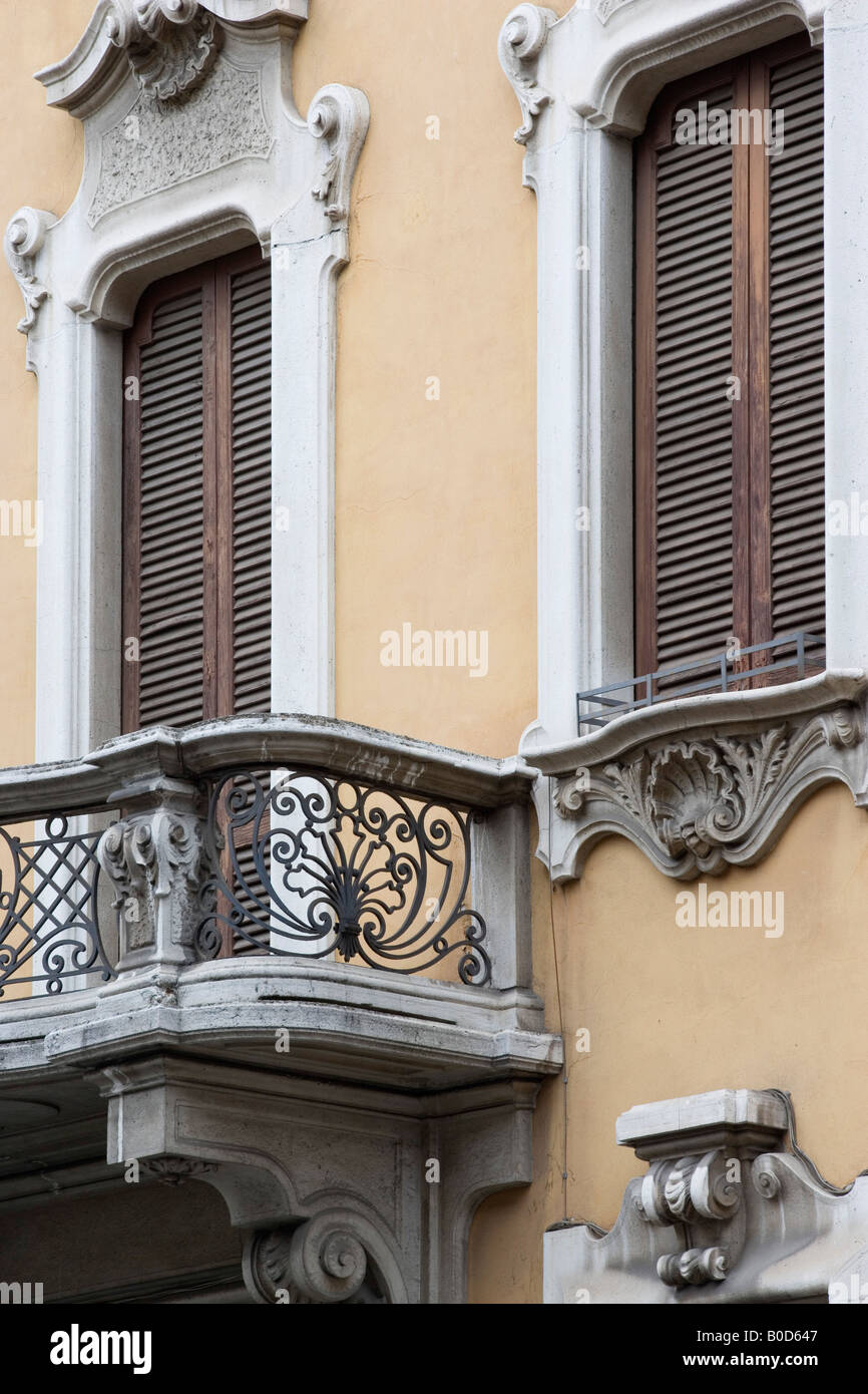 Classical style balcony hi-res stock photography and images - Alamy