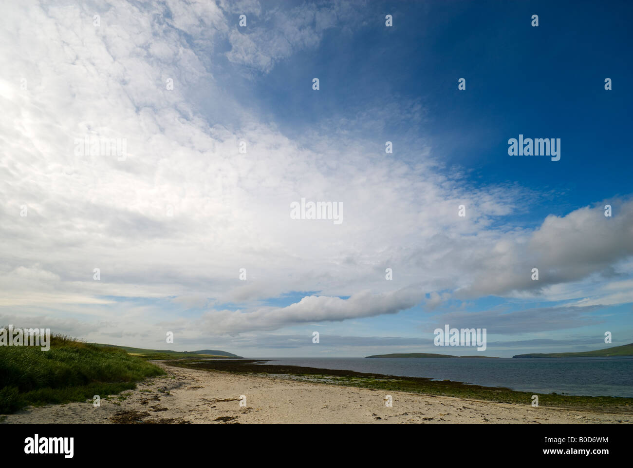 The beach at Evie, Mainland, Orkney Islands, Scotland, UK. The island