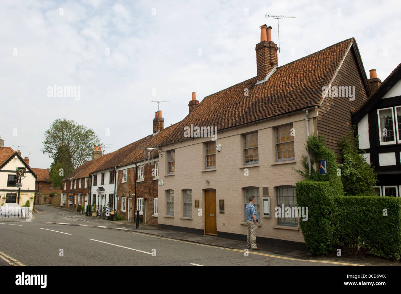 The Fat Duck restaurant, owned by Heston Blumenthal, in Bray, Berkshire