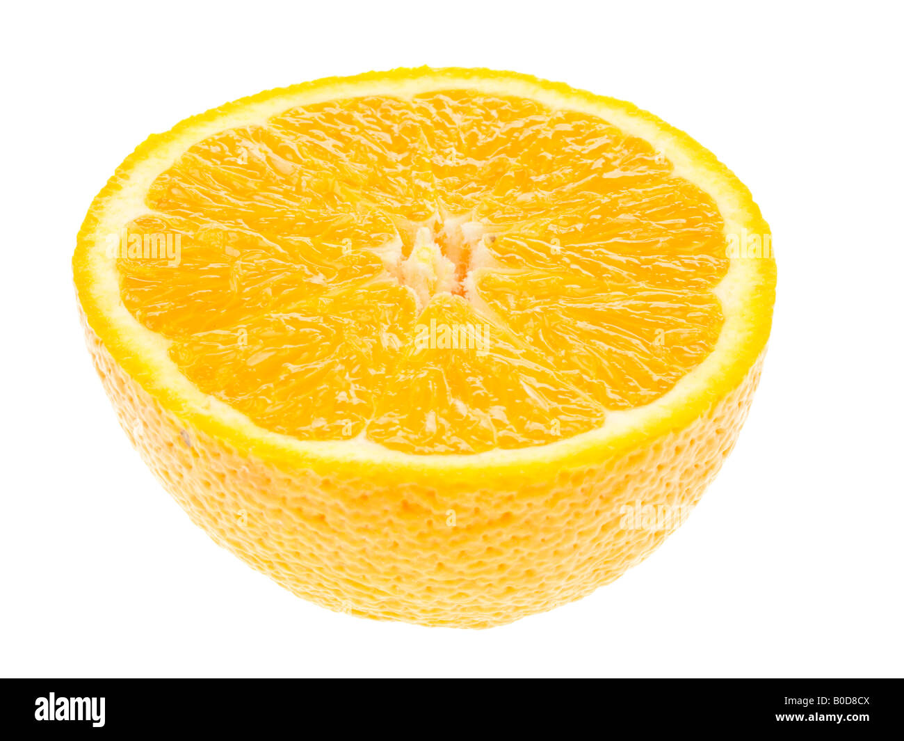 Orange Half Stock Photo