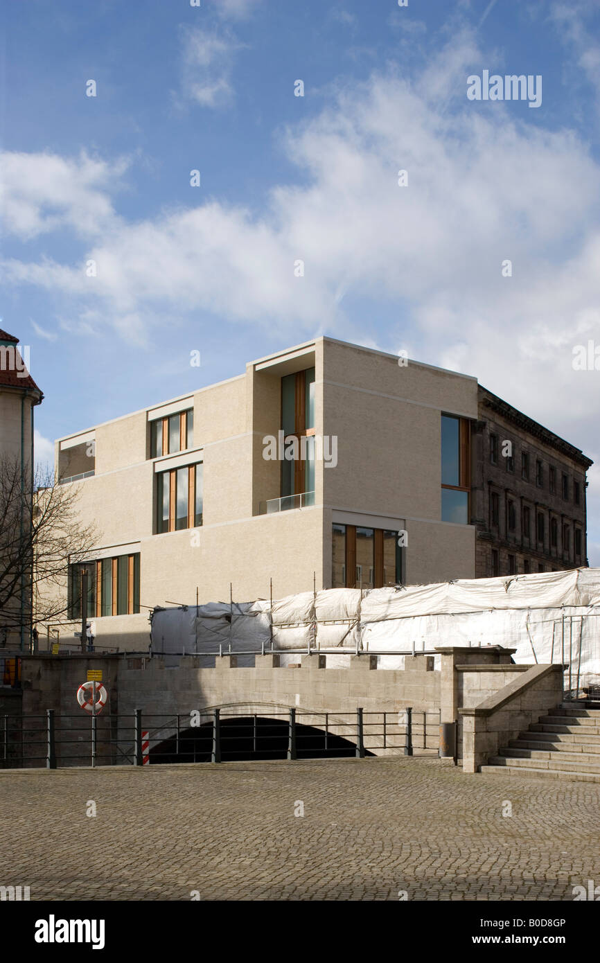 Contemporary Fine Arts Gallery, Berlin. Architect: David Chipperfield Architects Stock Photo