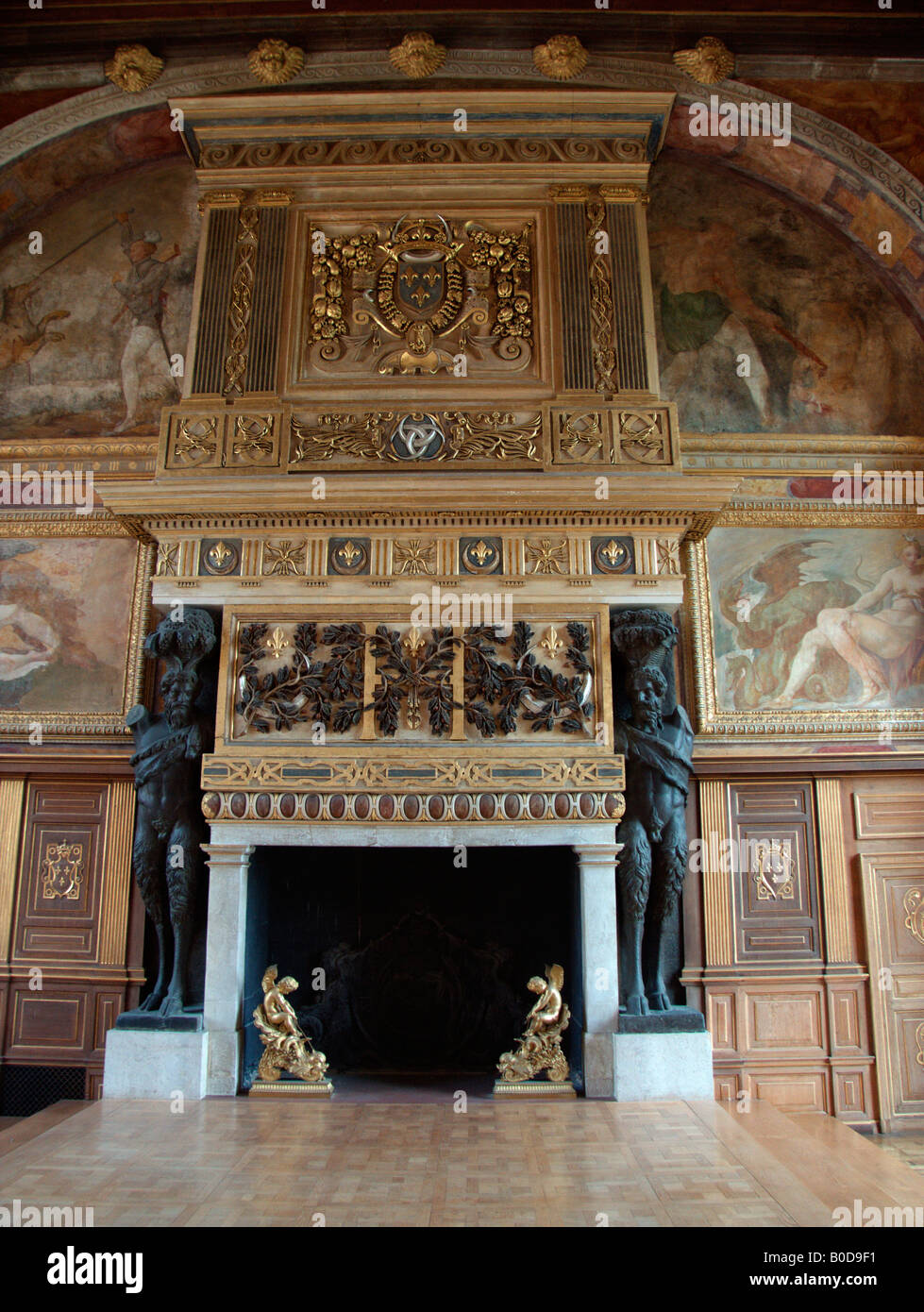 Salle de Bal (Dance Hall). Château de Fontainebleau (Fontainebleau