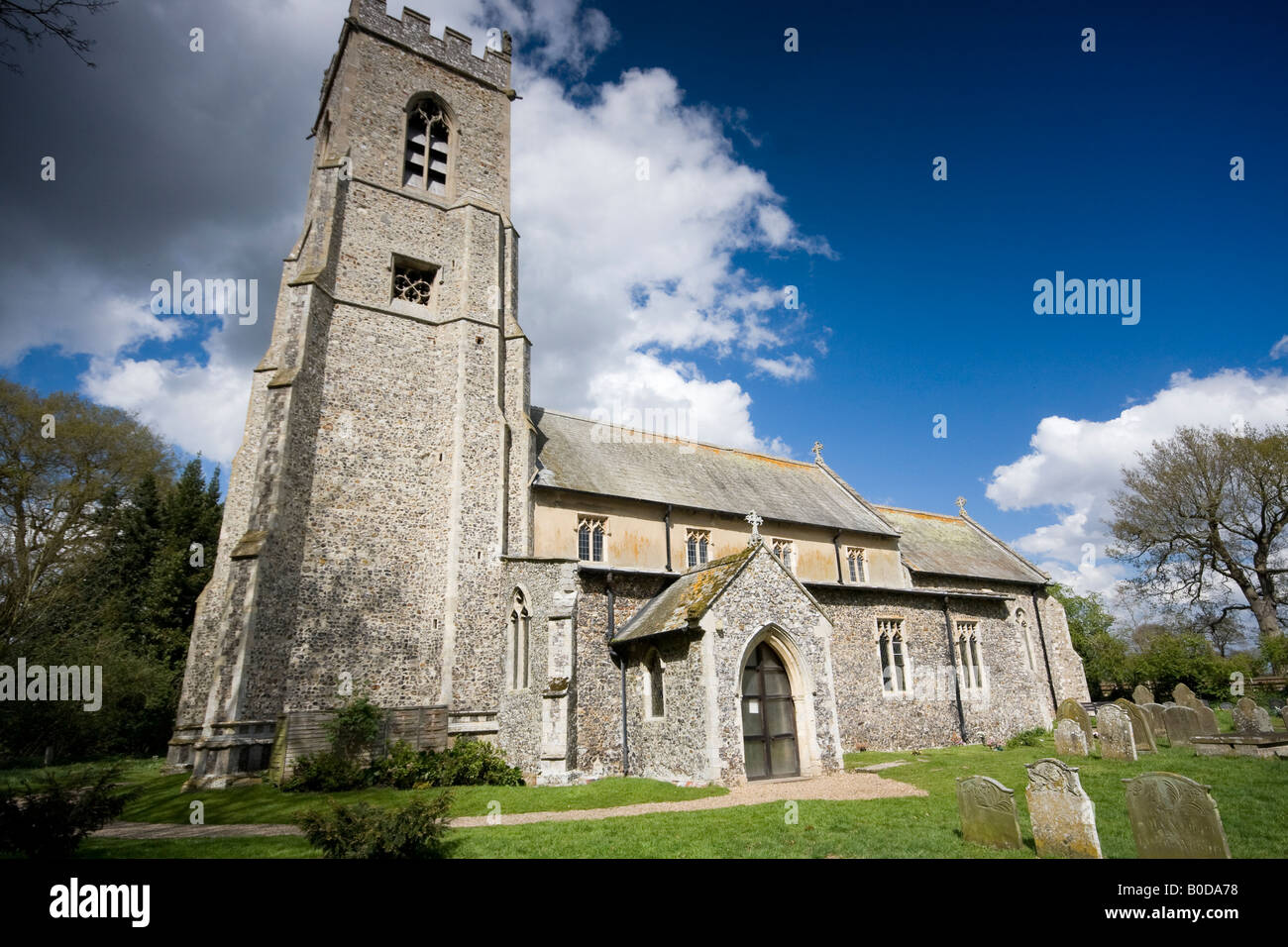 St Benedict Church Horning Norfolk Stock Photo Alamy