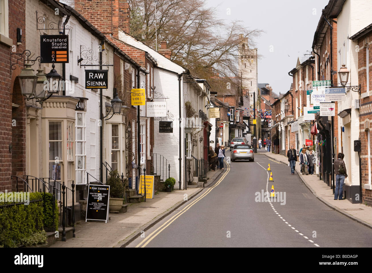 UK Cheshire Knutsford Royal May Day King Street Stock Photo Alamy