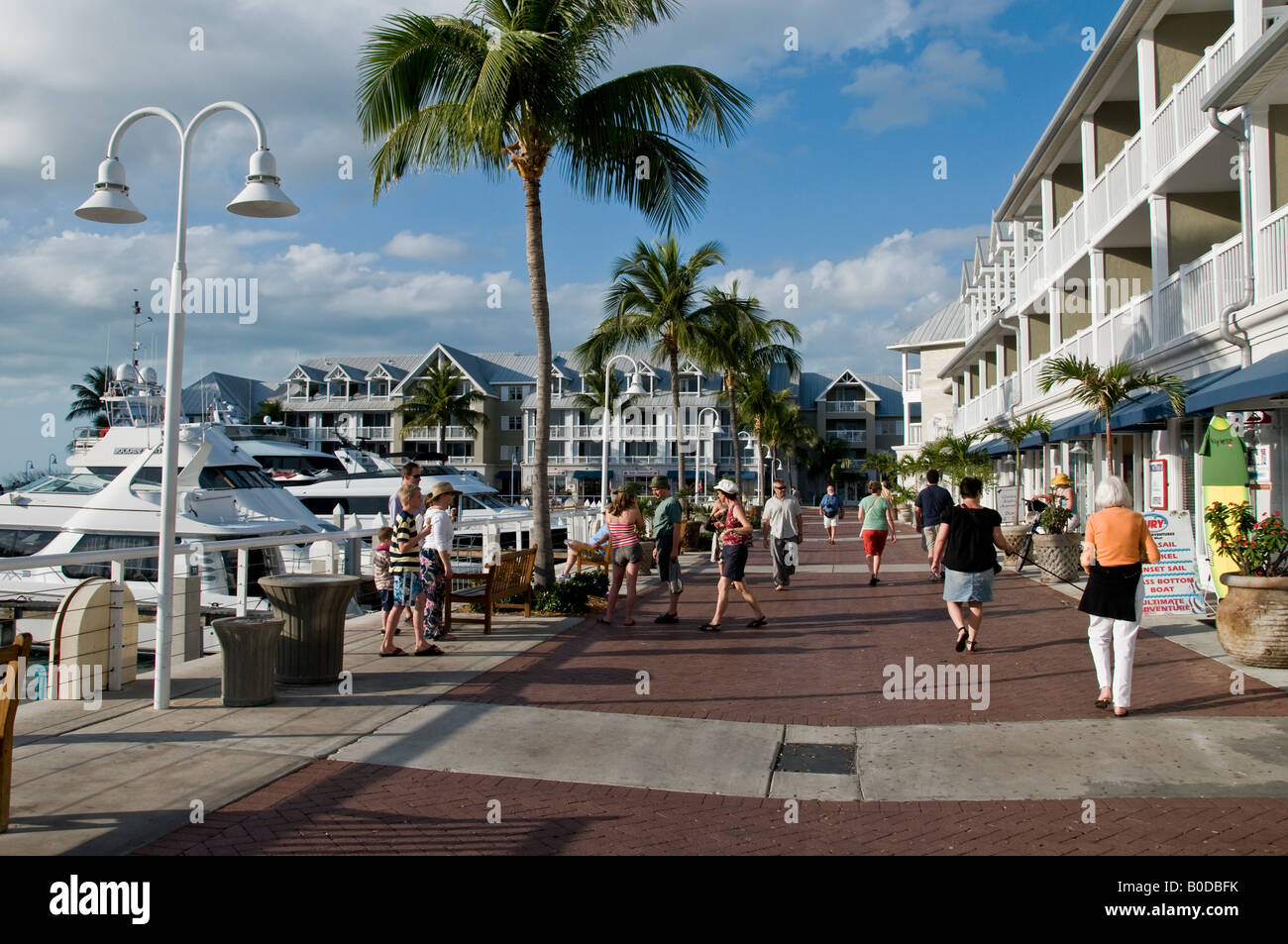Key West waterfront Stock Photo Alamy