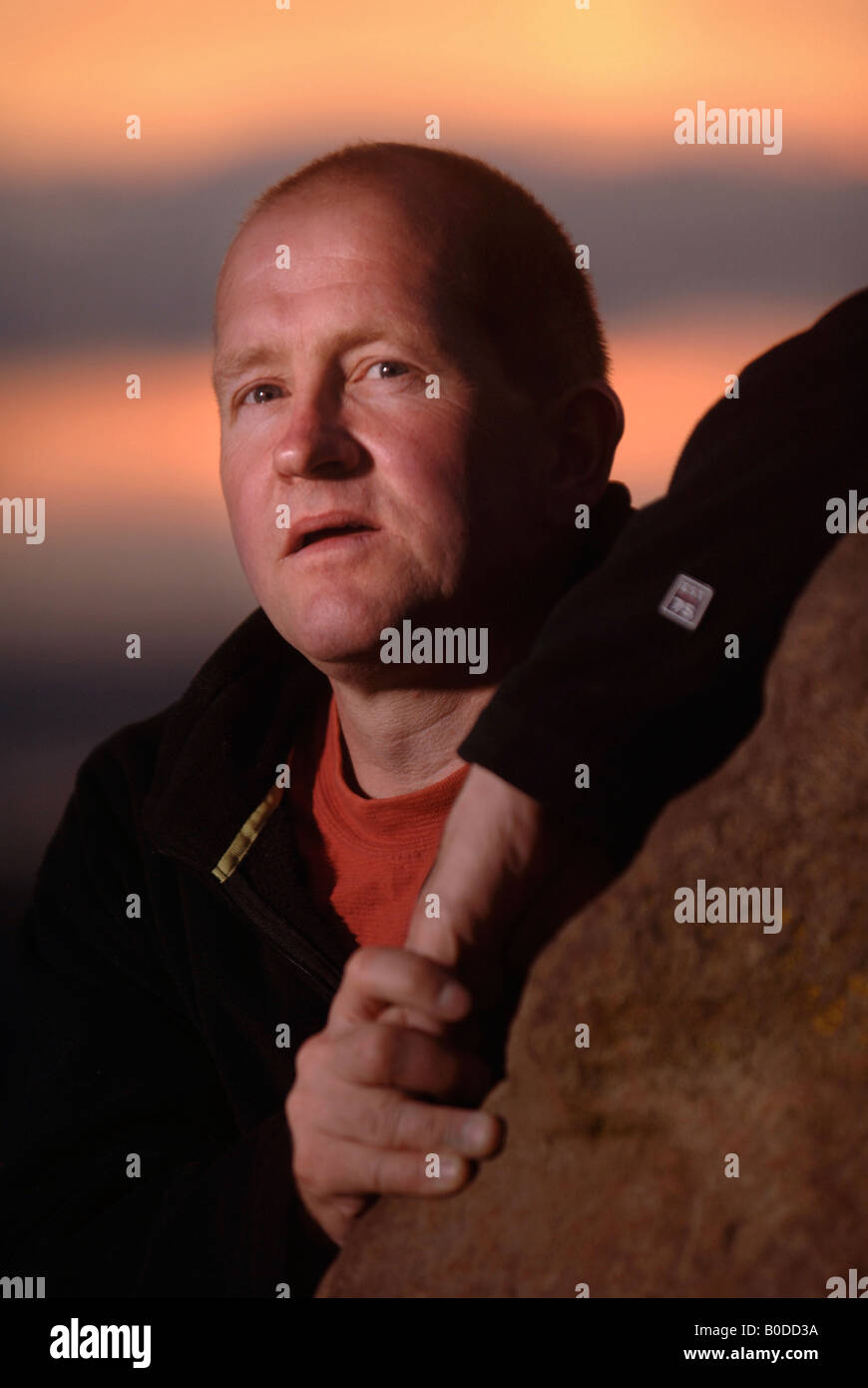 THE FORMER BRITISH OLYMPIC SKI JUMPER EDDIE THE EAGLE EDWARDS PICTURED