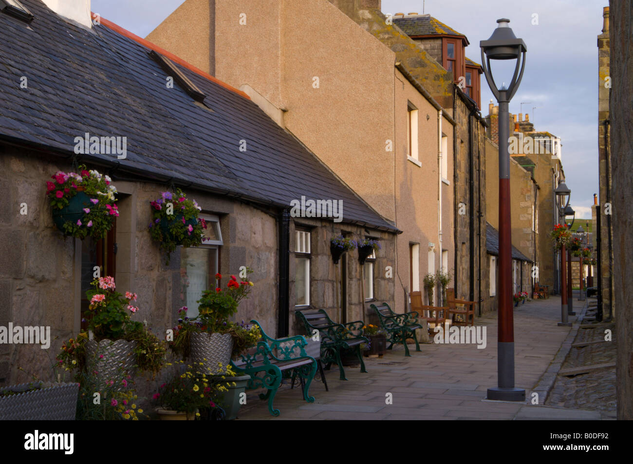 Footdee (Fittie) in Aberdeen Stock Photo Alamy