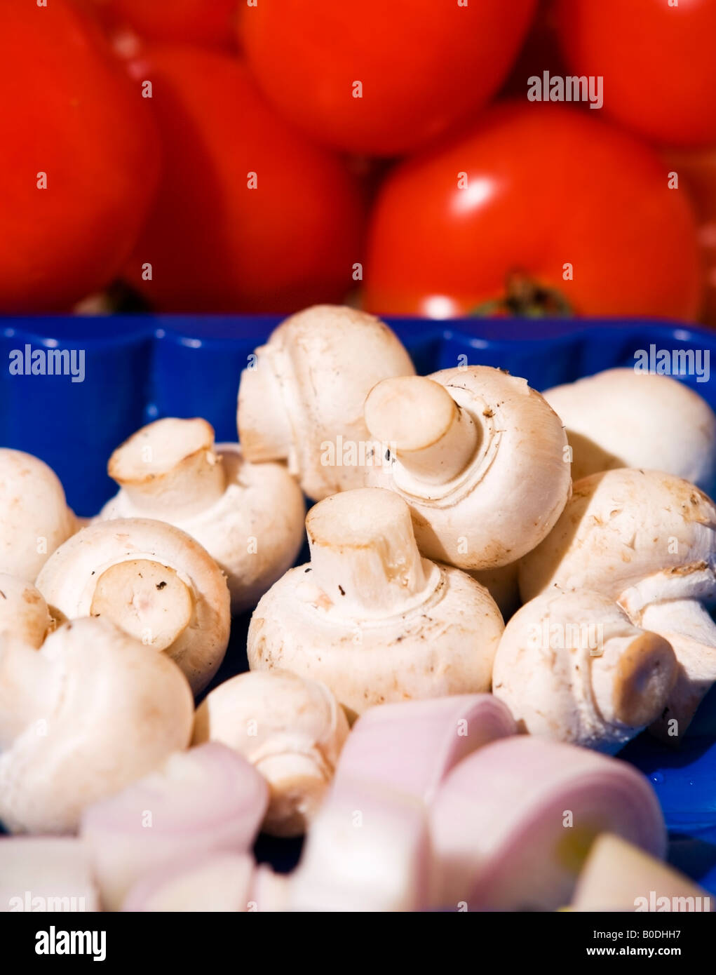 tomato and mushroom Stock Photo Alamy