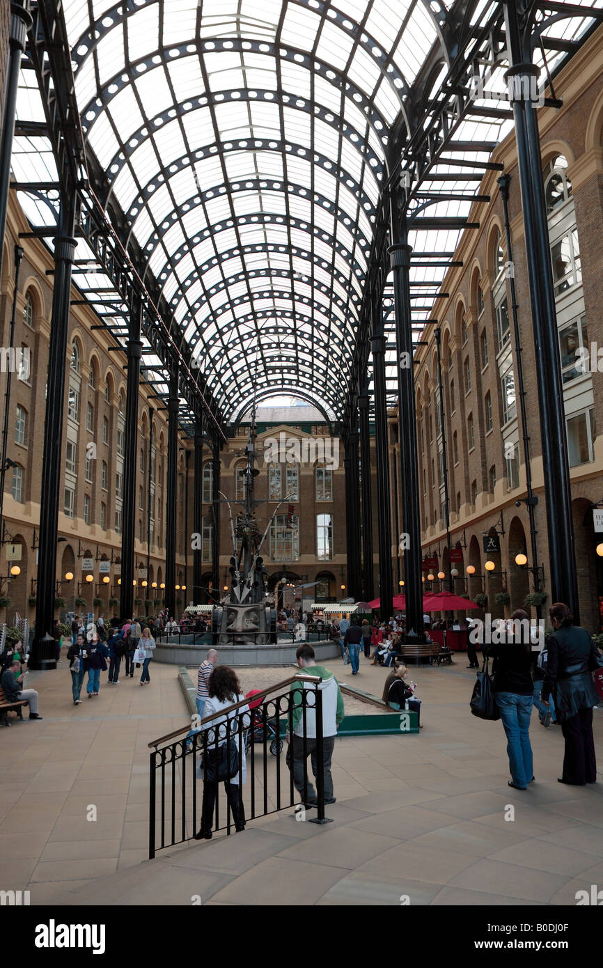 The atrium at Butler's Wharf on October 13, 2007 in London, England ...