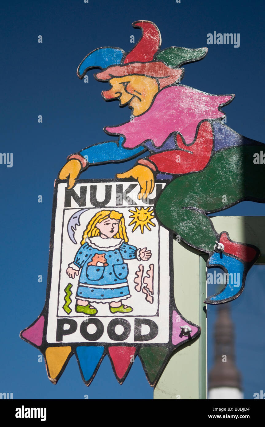 Toy shop sign Raekoja plats Old Town Tallinn Estonia Stock Photo Alamy