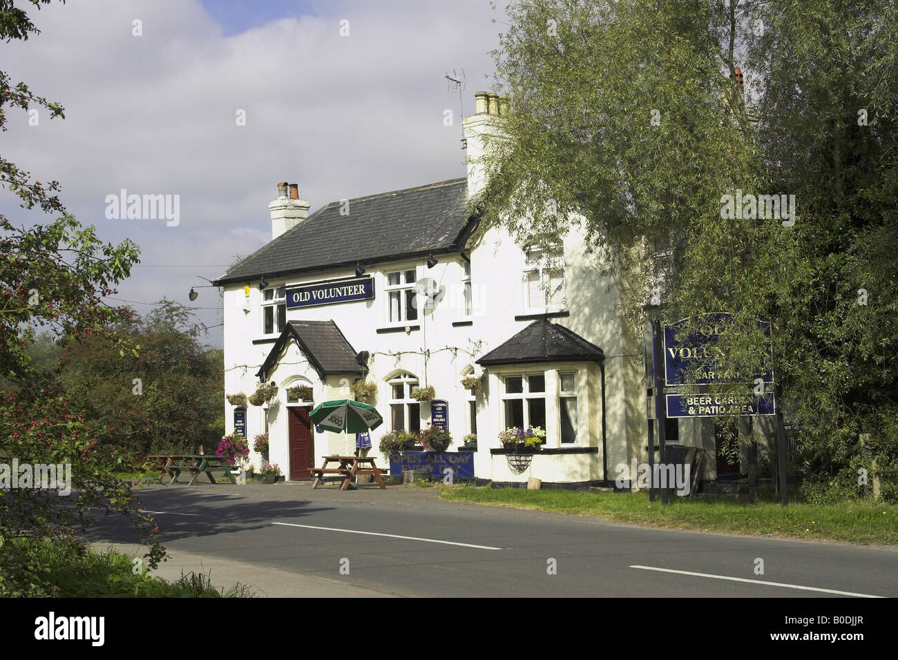 A traditional English village pub.The Old Volunteer at Caythorpe