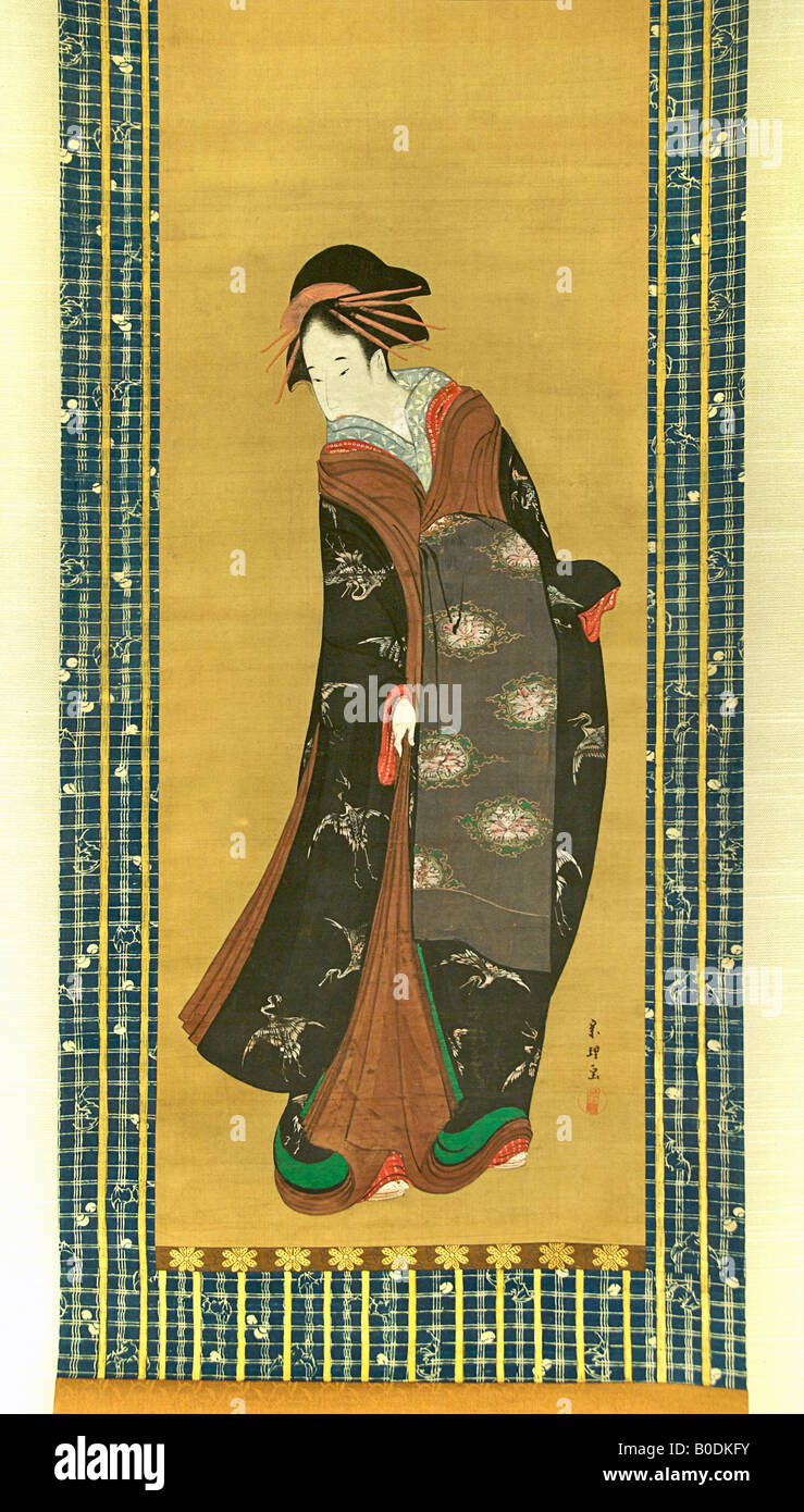 Kimono painting hi-res stock photography and images - Alamy Kimono painting hi-res stock photography and images - Alamy