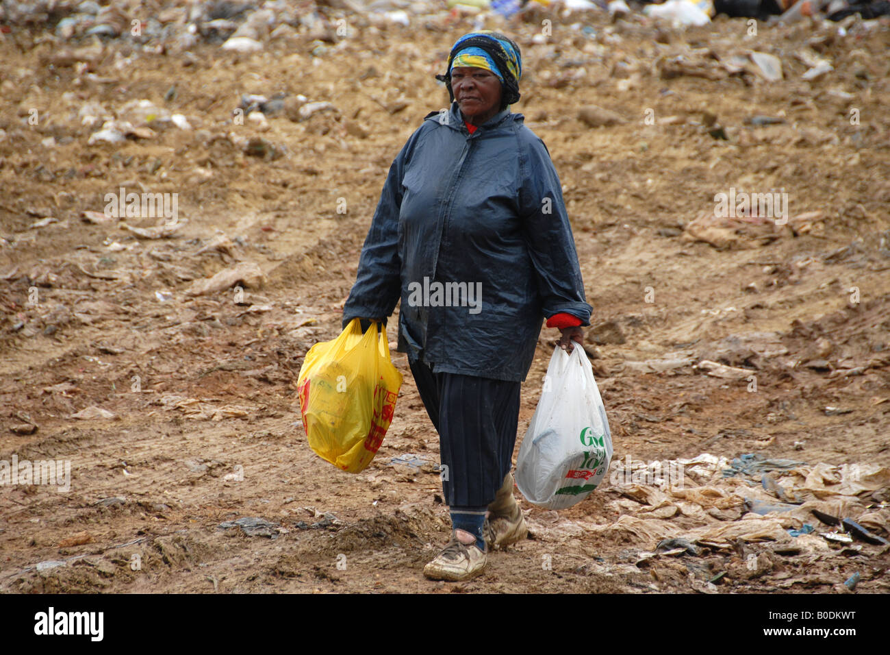 waste management in Zolani, South Africa (9 Stock Photo Alamy