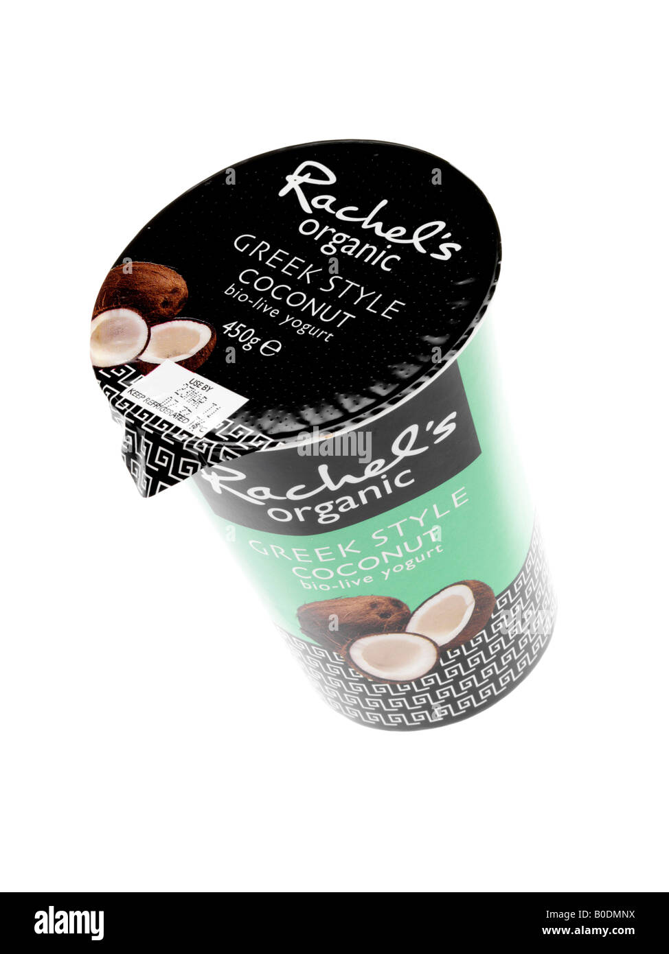 Pot of Greek Yoghurt Stock Photo Alamy