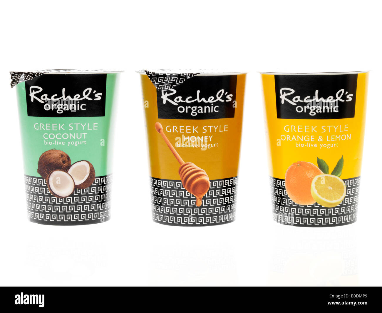 Pot of Greek Yoghurt Stock Photo Alamy