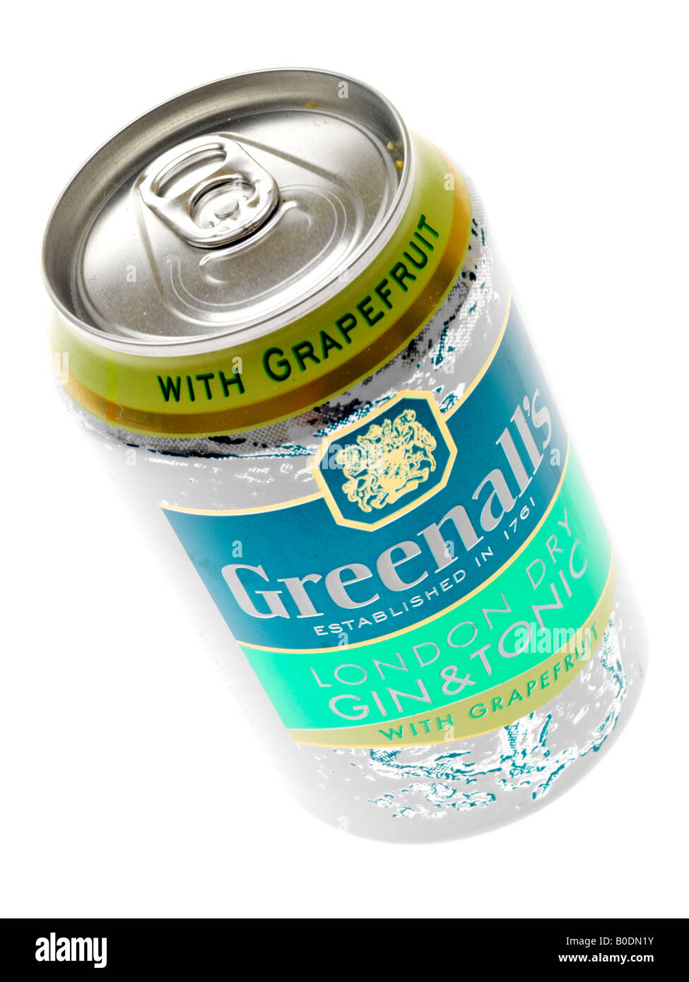 Can of Gin and Tonic with Grapefruit Stock Photo Alamy