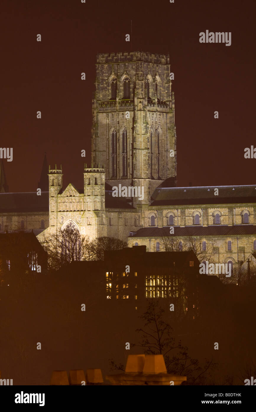 Durham cathedral at night hires stock photography and images Alamy