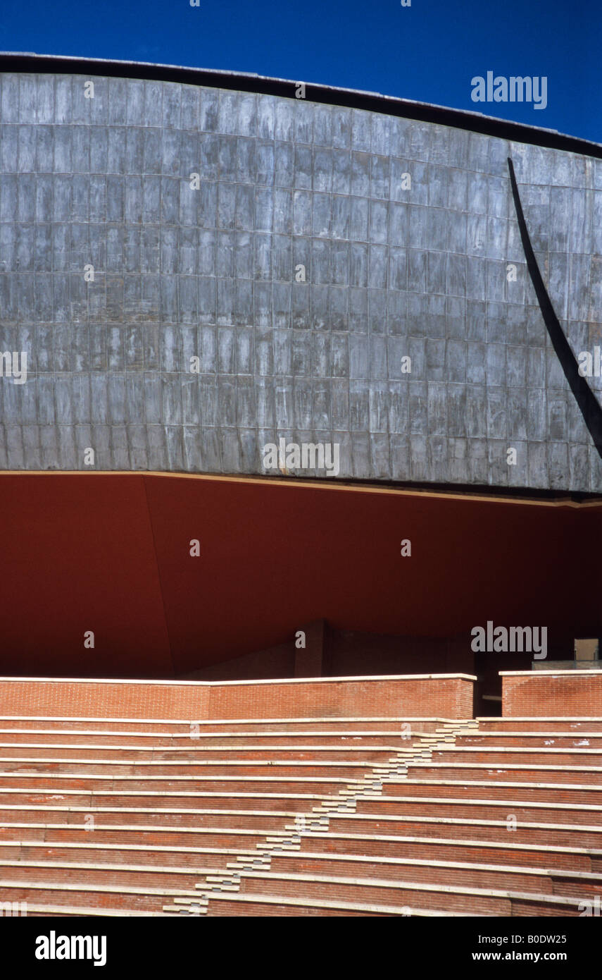 auditorium, parco della musica, by architect renzo piano, rome, lazio, italy Stock Photo