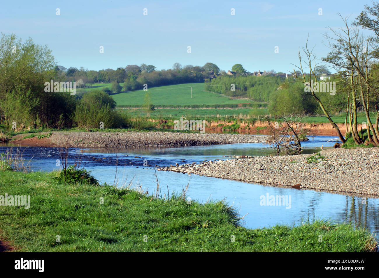 river caldew in carlisle Stock Photo Alamy