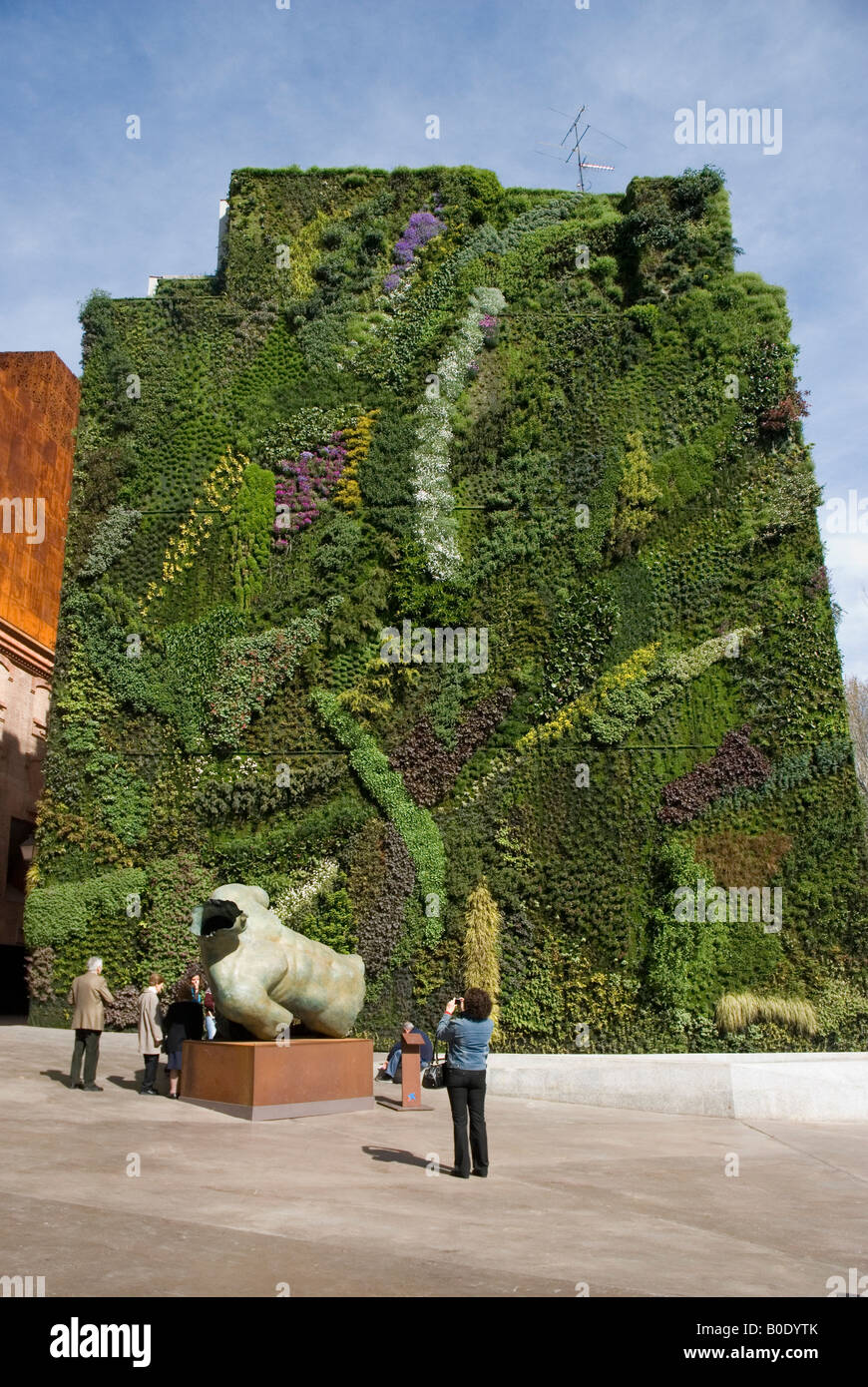 CaixaForum Madrid Museum In Paseo Del Prado MADRID SPAIN Vertical caixaforum-madrid-museum-in-paseo-del-prado-madrid-spain-vertical
