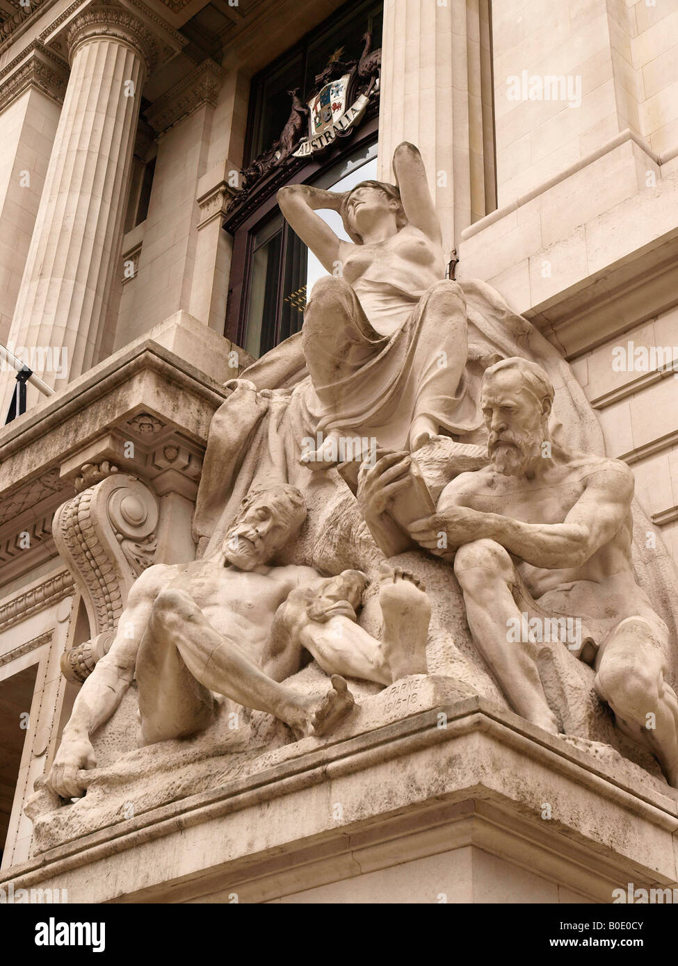 Detail of Australian High Commission, Australia House, Strand, London WC2B 4LA Stock Photo Alamy