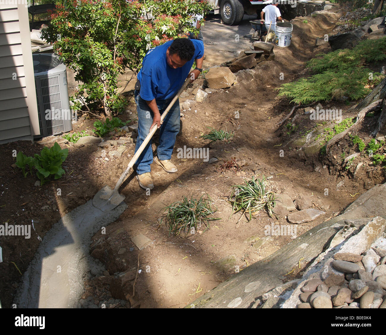 Concrete trench hi-res stock photography and images - Alamy