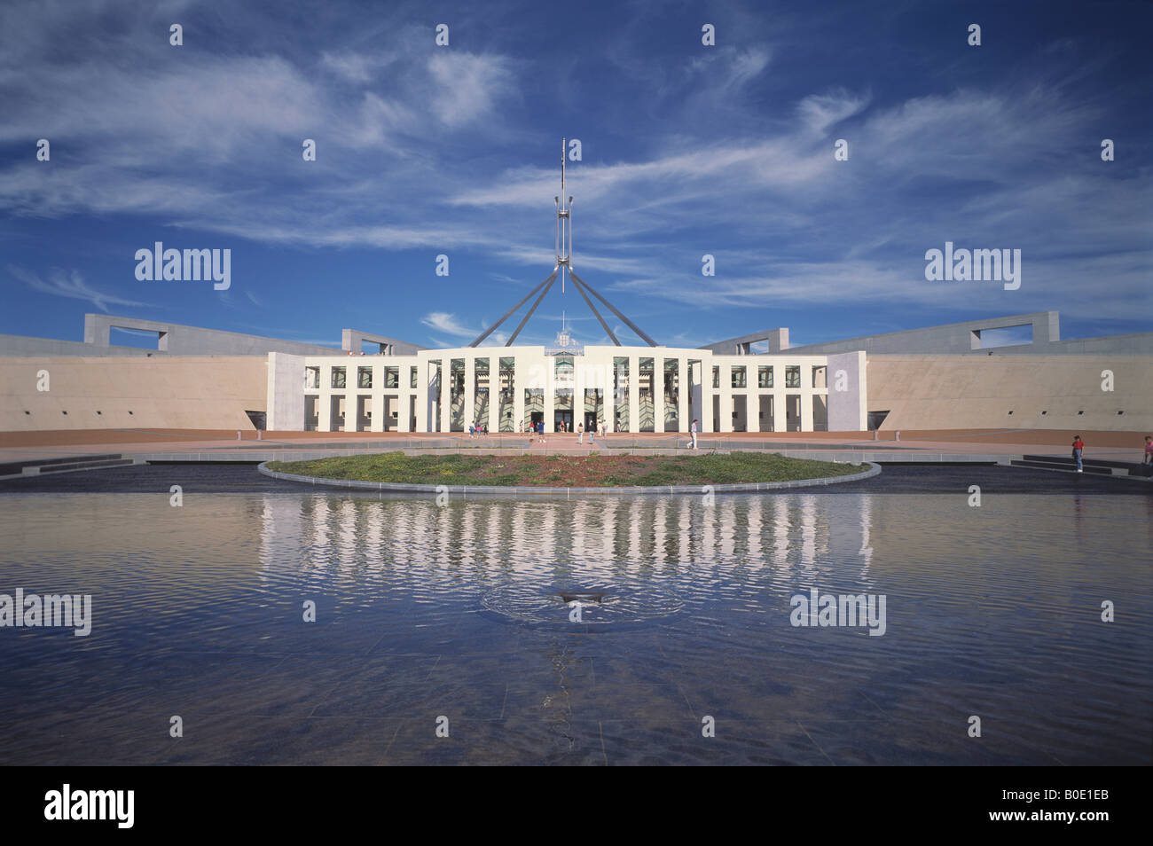 Travel, Australia, ACT, Canberra, New Parliament Building, Stock Photo