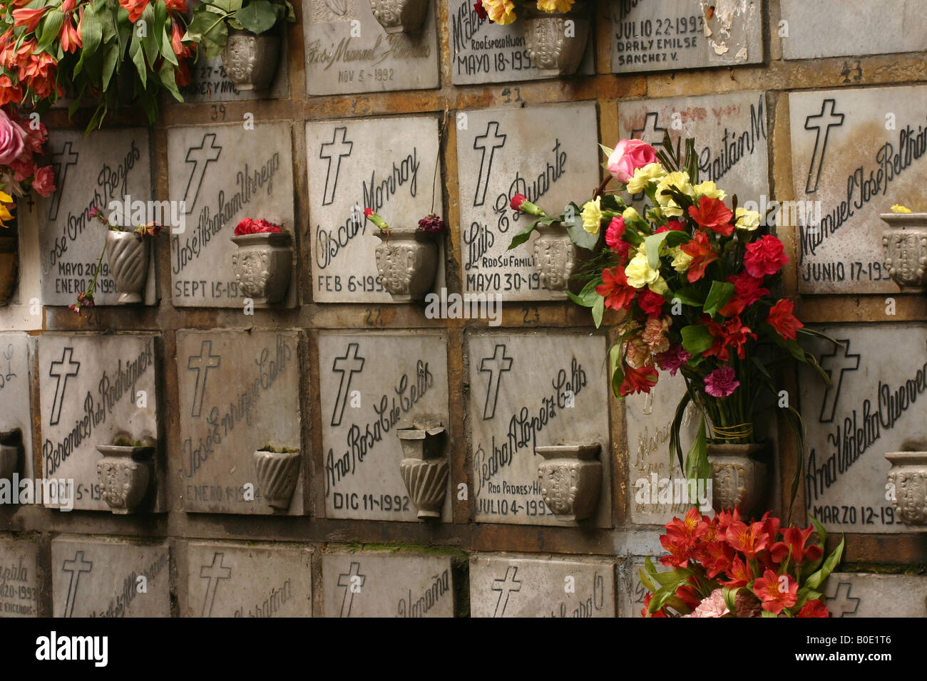 Bogota Central Cemetery Stock Photo