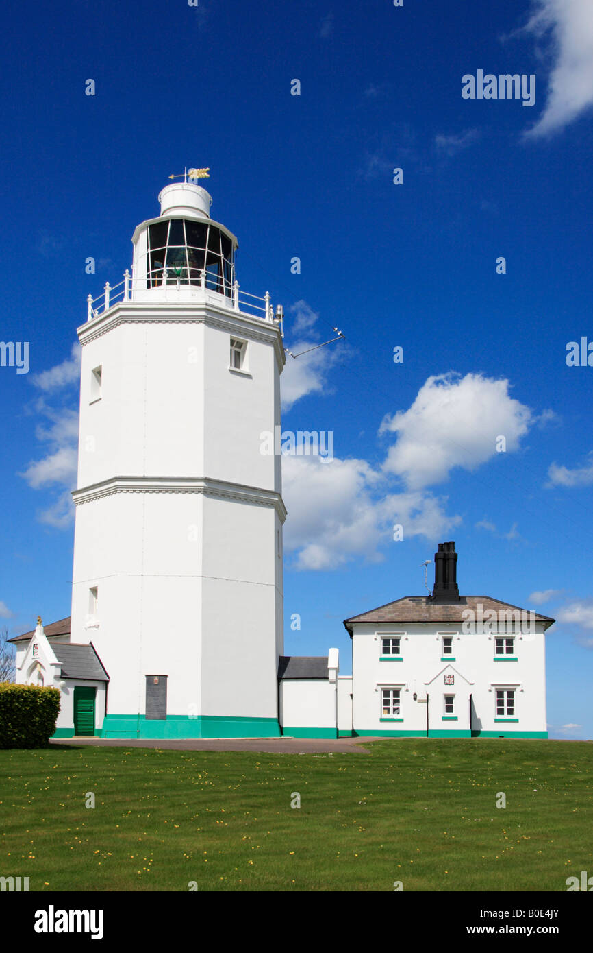 North Foreland Lighthouse, Broadstairs, Kent, England, UK Stock Photo