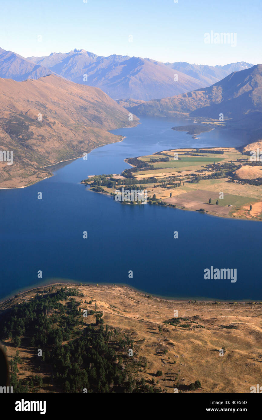 Stevensons Arm Wanaka New Zealand Stock Photo Alamy