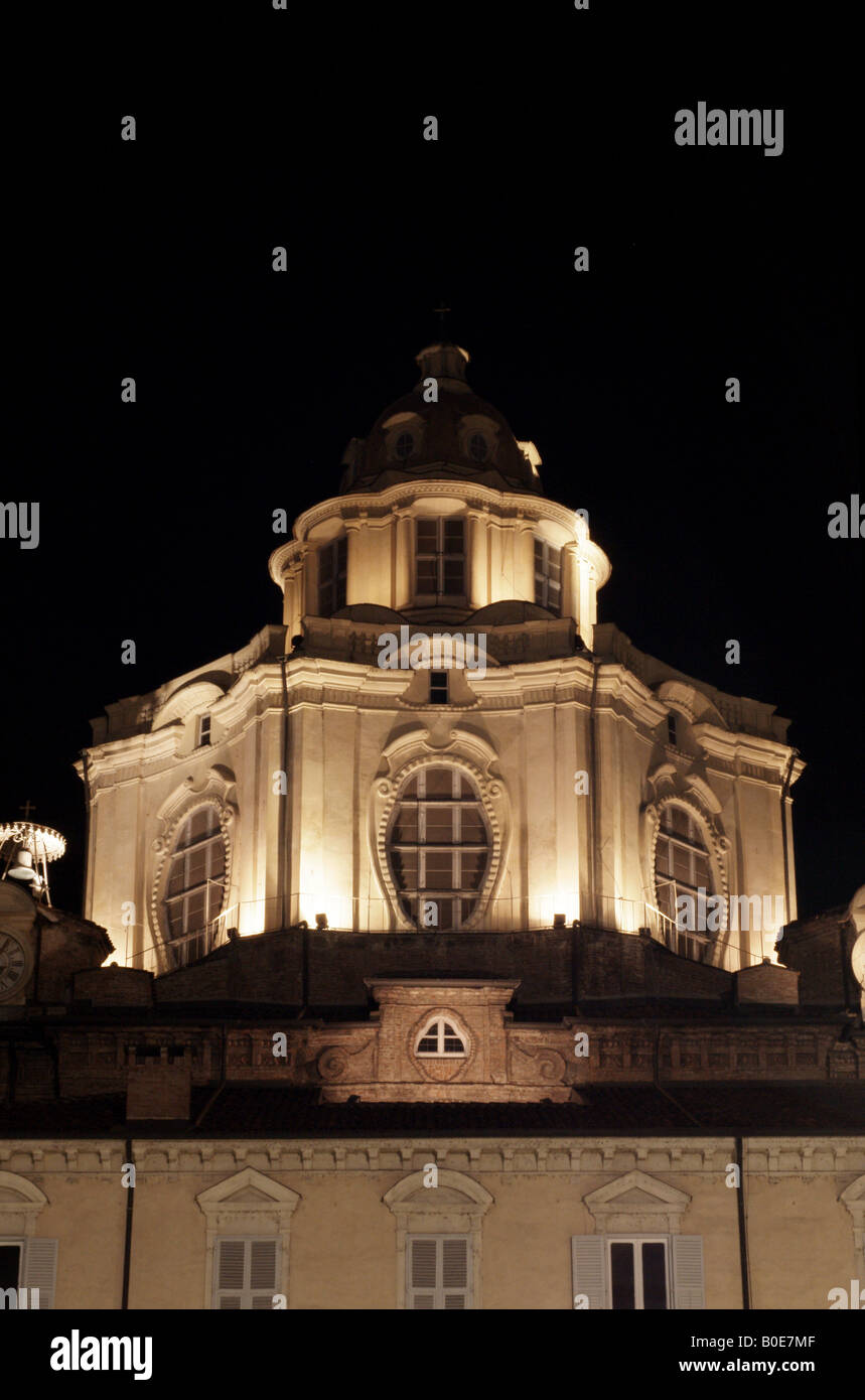 Guarini dome. Stock Photo