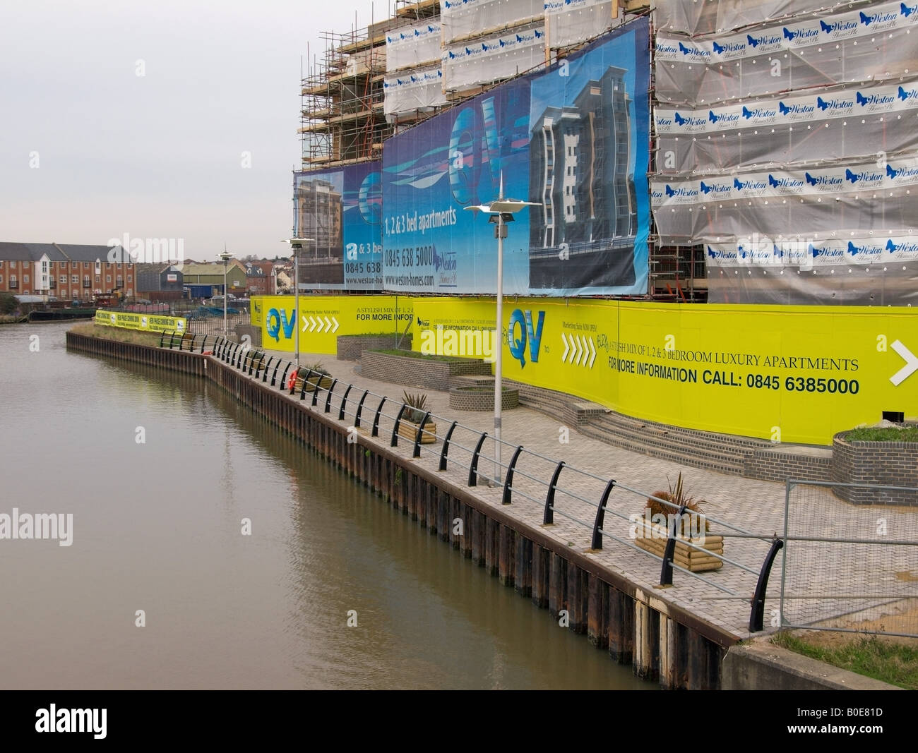 Riverside Apartment Block Development Colchester Docks Colchester Essex