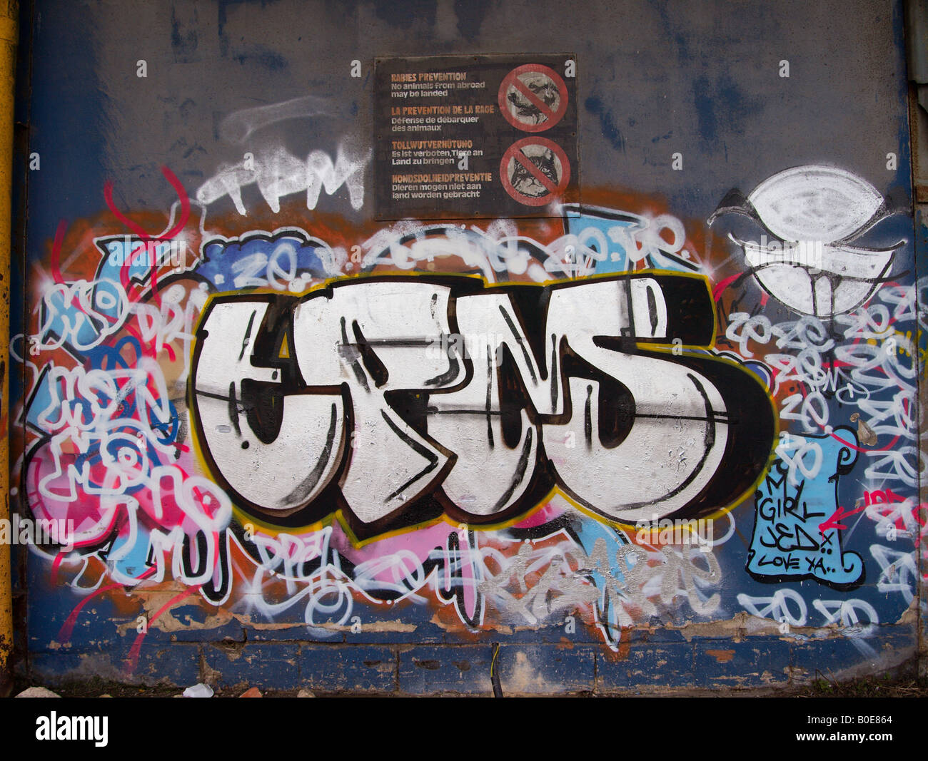 Wall tag hi-res stock photography and images - Alamy
