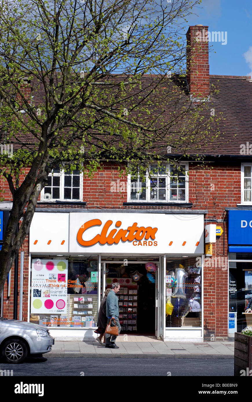 Clinton Cards shop, Shirley, West Midlands, England, UK Stock Photo Alamy