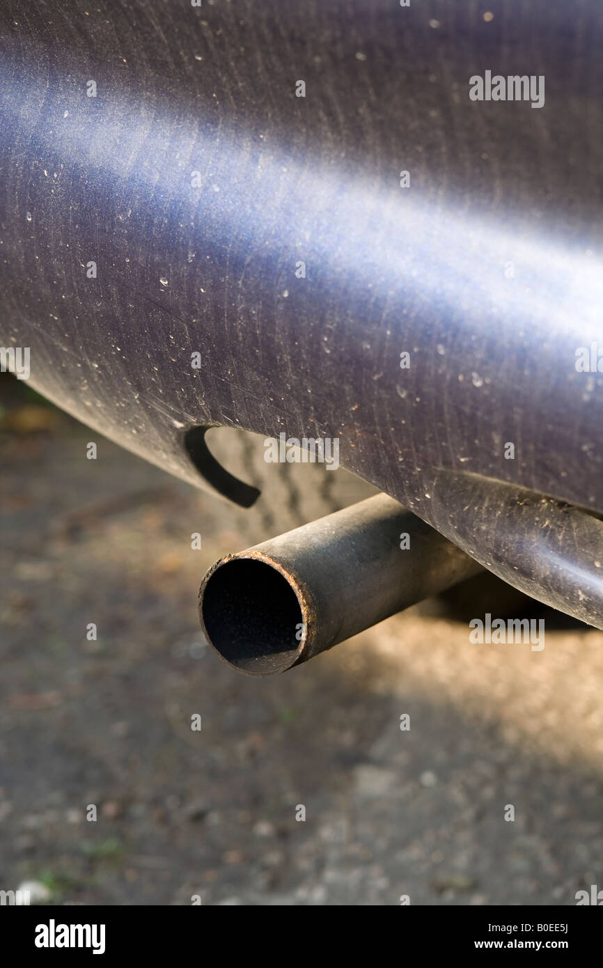 Close up old car exhaust pipe uk hires stock photography and images