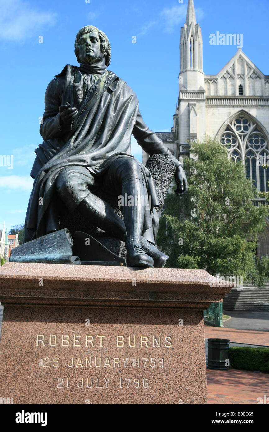 Robbie burns statue new zealand hires stock photography and images Alamy